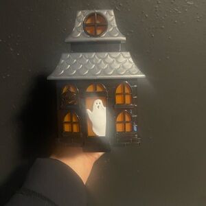 Haunted House Decor with Ghost